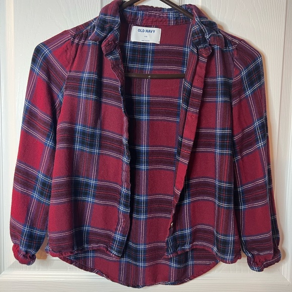 2 Old Navy Girls Thermal Button Up Shirts 8 - Picture 15 of 16